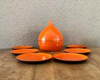 Deens design Laurids Lønborg Onion onderzetters jaren 70, Ophalen, Glas of Kopje, Zo goed als nieuw, Nvt