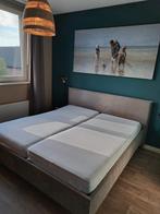 Tweepersoonsbed met verstelbare lattenbodem, Huis en Inrichting, Ophalen, Gebruikt, Tweepersoons, 180 cm