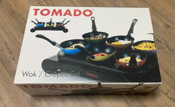 Tomado wokset nieuw in doos beschikbaar voor biedingen