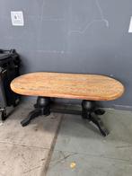 Mooie Eiken Eettafel 180x100cm, Gebruikt, Eikenhout, Vijf personen of meer, 150 tot 200 cm