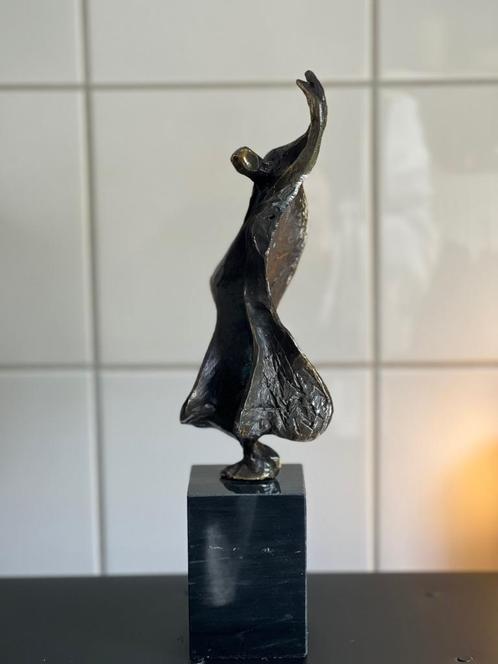 Bronzen beeld van Bernadette Leijdekkers  - Topconditie, Antiek en Kunst, Kunst | Designobjecten, Ophalen of Verzenden