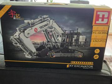 Grote technisch lego/happy builds graafmachine nieuw!! beschikbaar voor biedingen