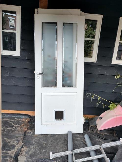 Gratis deuren uit een jaren 30 huis, Doe-het-zelf en Verbouw, Deuren en Horren, Gebruikt, Binnendeur, 200 tot 215 cm, 80 tot 100 cm