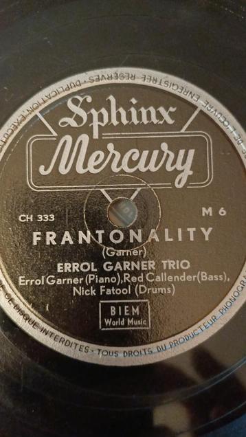 78 toeren: ERROL GARNER  o.a. Misty (8 platen) beschikbaar voor biedingen