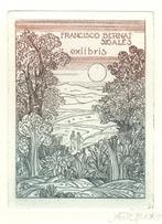 0017 Ex Libris Nederland : Ank Spronk, 1991, Antiek en Kunst, Verzenden