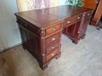 Klassiek 2-zijdig schrijf bureau, partnerdesk, schrijftafel, Ophalen of Verzenden