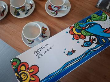 Josien Broeren koffie Kopjes Set beschikbaar voor biedingen