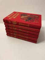 Serie van 6 boeken van Paul d’Ivoi in rood linnen gebonden, Zo goed als nieuw, Fictie, Paul d’Ivoi, Ophalen of Verzenden