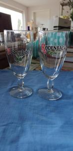 glazen Rodenbach 2 stuks voetglas, Verzamelen, Ophalen of Verzenden, Gebruikt, Glas of Glazen, Overige merken