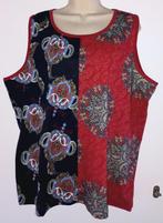 Top maat 50, Kleding | Dames, Grote Maten, Ophalen of Verzenden, Zo goed als nieuw, Rood, Shirt of Top
