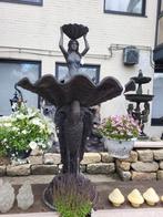 Tuinbeelden tuinfontein, brons, waterpartij, tuinverlichting, Tuin en Terras, Ophalen of Verzenden, Nieuw, Overige materialen