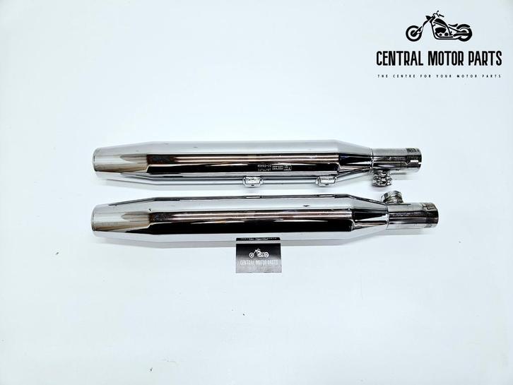 Slip ons Softail 2000-2003 chroom, Motoren, Onderdelen | Harley-Davidson, Gebruikt, Ophalen of Verzenden