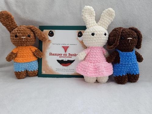 Complete set van 'Stamper en Bunbuns speelavontuur', Kinderen en Baby's, Speelgoed | Overig, Nieuw, Jongen of Meisje, Ophalen of Verzenden
