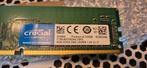 Crucial 1x 8GB DDR4 2400MHz Geheugen, Computers en Software, RAM geheugen, Gebruikt, DDR4, 8 GB, Ophalen of Verzenden