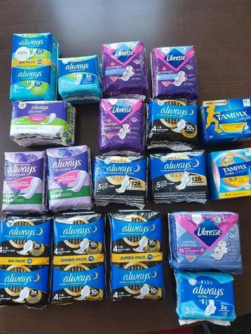 Always discreet Libresse, Tampax pakket bijna gratis( nieuw) beschikbaar voor biedingen