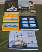 5 x scheepvaart boeken o.a. HAL + Tall ships + scheepsbouw, Boeken, Ophalen of Verzenden, Gelezen, Boot