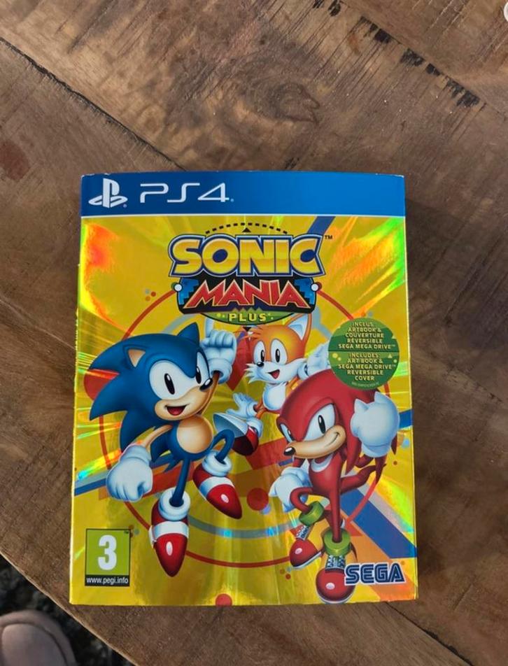Sonic Mania Plus - PS4, Spelcomputers en Games, Spelcomputers | Sony PlayStation 4, Zo goed als nieuw, Original, Ophalen of Verzenden
