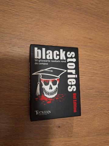 Black Stories Uni Edition & Holiday Edition beschikbaar voor biedingen