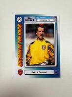 David Seaman Big man ate the back Topps Decades, Ophalen of Verzenden, Nieuw, Buitenlandse clubs, Poster, Plaatje of Sticker