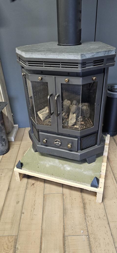 Gashaard Barbas Miami, Huis en Inrichting, Kachels, Gebruikt, Vrijstaand, Gaskachel, Gas