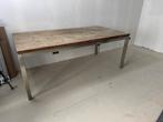 Tafel 2.00 L x 1.00 B x 0.75 H, Huis en Inrichting, Tafels | Sidetables, Ophalen of Verzenden, Zo goed als nieuw, 25 tot 50 cm