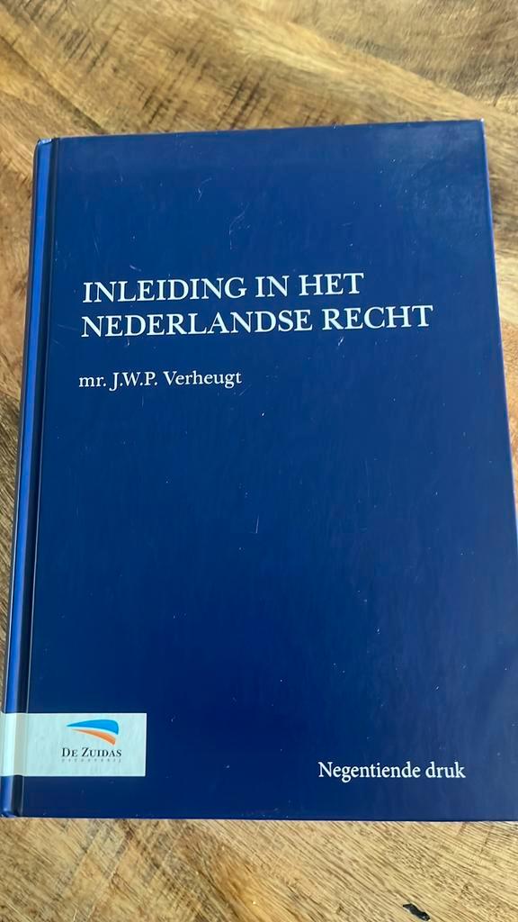 Verheugt - Inleiding in het Nederlandse recht 9789082849509, Boeken, Studieboeken en Cursussen, Zo goed als nieuw, Ophalen of Verzenden