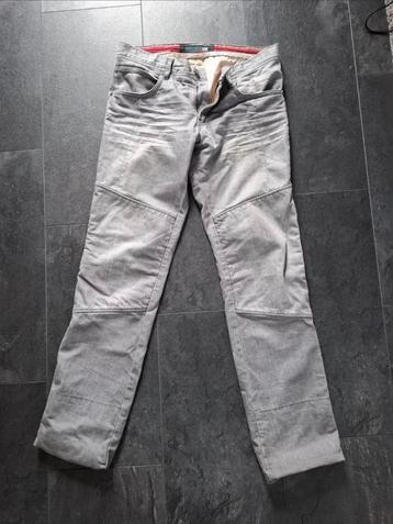 Grijze Esquad Jeans Raptor Motorbroek maat 32W - 36L beschikbaar voor biedingen