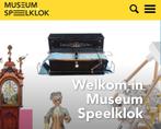 4x Toegangsbewijs Museum speelklok, Tickets en Kaartjes, Musea, Ticket of Toegangskaart, Drie personen of meer