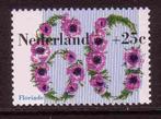 Nederland 1982 1263 Zomer 60c Bloemen, Postfris, Ophalen of Verzenden, Na 1940, Gestempeld