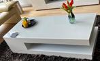 Karat KA-S139 witte design Salontafel, Ophalen, Gebruikt, 100 tot 150 cm, Glas
