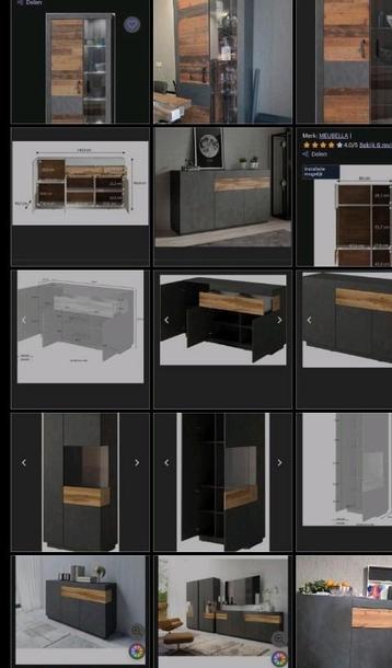 hele mooie kasten vitrine en dressoir woonkamer opberg kast beschikbaar voor biedingen
