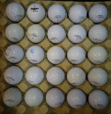 Golfballen original TITANIUM zo goed als nieuw 25 stuk beschikbaar voor biedingen