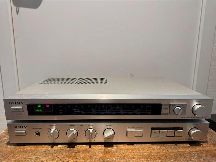 Sony TA-AX2  Versterker en sony T-JX2S tuner, Audio, Tv en Foto, Stereo-sets, Zo goed als nieuw, Sony, Ophalen of Verzenden