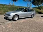 BMW 5-Serie 2.5 I 525 Touring AUT 2003 Grijs, Auto's, BMW, Automaat, Achterwielaandrijving, Zwart, Stationwagon