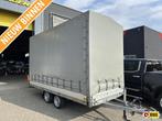 HAPERT HUIFWAGEN 405X180X230h PLATEAU DUBBEL-AS/NETTE STAAT, Gebruikt