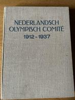 Boek. Nederlandsch Olympisch.Comité 1912-1937., Antiek en Kunst, Ophalen of Verzenden
