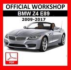 BMW Z4 E89 2009-2017 ISTA Workshop manuals op USB stick, Verzenden