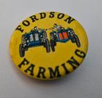 Fordson Farming Button, Verzenden, Gebruikt, Transport, Speldje of Pin