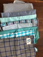 8 restlapjes ruit voor 4,00 euro, Hobby en Vrije tijd, Stoffen en Lappen, Ophalen of Verzenden, Zo goed als nieuw, Katoen, 120 cm of meer