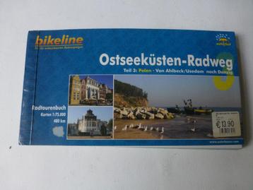10 boeken Fietstocht door Europa., Radweg, Bikeline       beschikbaar voor biedingen