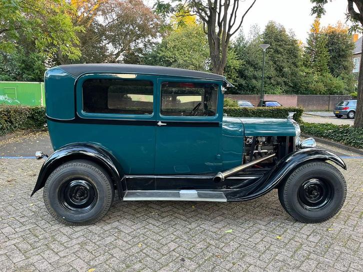 Ford Model-A 1928 Groen (hotrod), Auto's, Ford, Particulier, Overige modellen, Cruise Control, Isofix, Benzine, Euro 1, Sedan