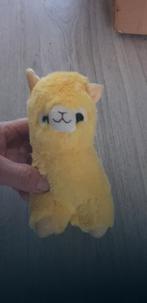 kleine alpaca knuffel geel nieuw, Ophalen of Verzenden, Nieuw, Overige typen