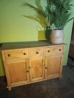 Oud Grenen Dressoir - Rustiek & Verweerd, Huis en Inrichting, Kasten | Buffetkasten, Ophalen of Verzenden, Gebruikt, 25 tot 50 cm