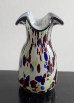 Murano millefiori vaas gespikkeld veelkleurig, Ophalen of Verzenden