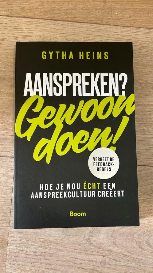 Gytha Heins - Aanspreken? Gewoon doen!, Boeken, Wetenschap, Zo goed als nieuw, Ophalen of Verzenden