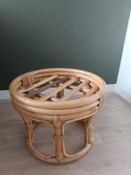 Rotan, vintage, retro France krukje, tafeltje., Huis en Inrichting, Krukjes, Ophalen of Verzenden, Overige materialen