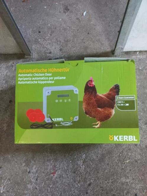 automatisch kippenluik, Dieren en Toebehoren, Pluimvee | Toebehoren, Zo goed als nieuw, Drinken en Voederen, Ophalen