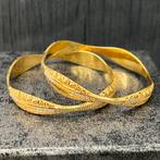 21 karaat gouden armbanden slavenarmband prachtig model, Sieraden, Tassen en Uiterlijk, Ringen, 20 of groter, Heer, Ophalen of Verzenden