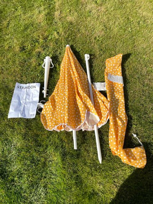 Strandon Ikea Parasol NIEUW, Tuin en Terras, Parasols, Nieuw, Strandparasol, 1 tot 2 meter, Ophalen of Verzenden