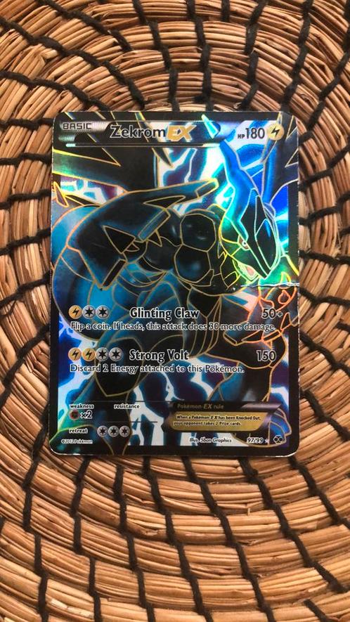 Zekrom #97, Hobby en Vrije tijd, Verzamelkaartspellen | Pokémon, Zo goed als nieuw, Losse kaart, Verzenden
